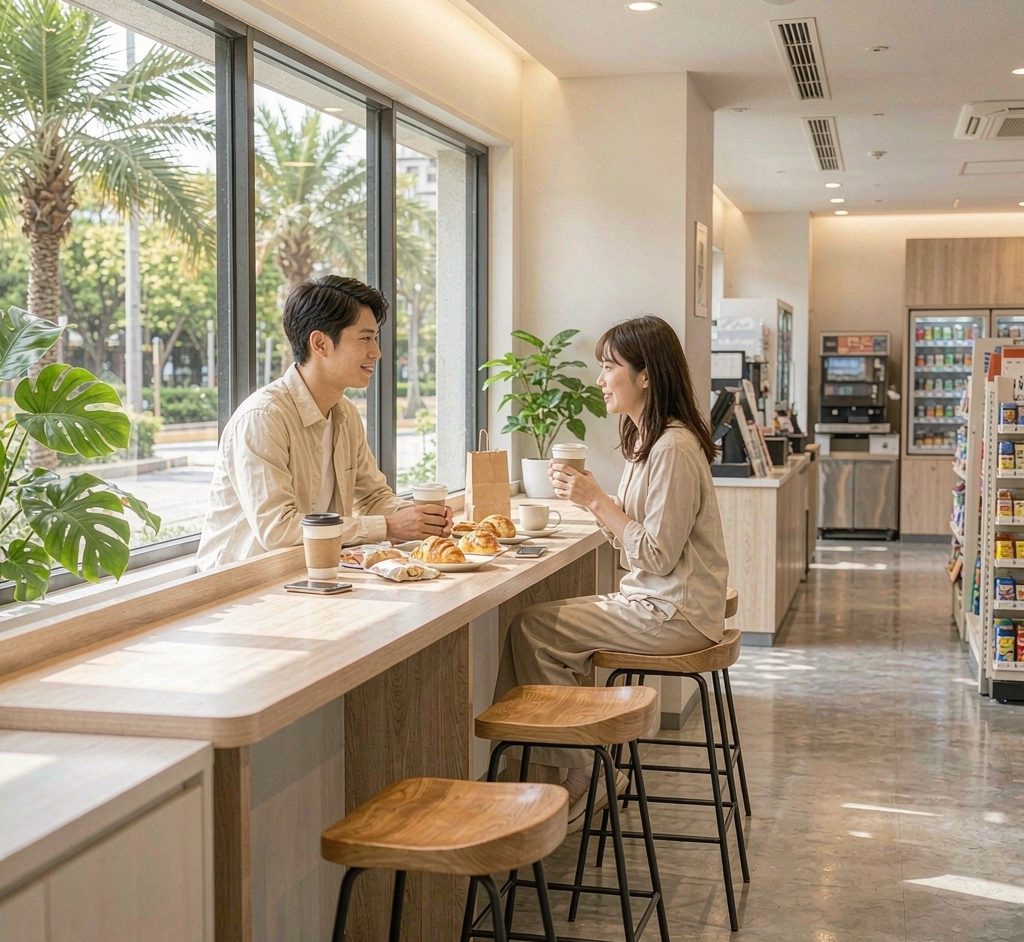 店内休闲用餐区环境